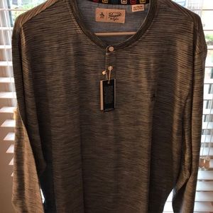 Penguin Long Sleeve Henley NWT